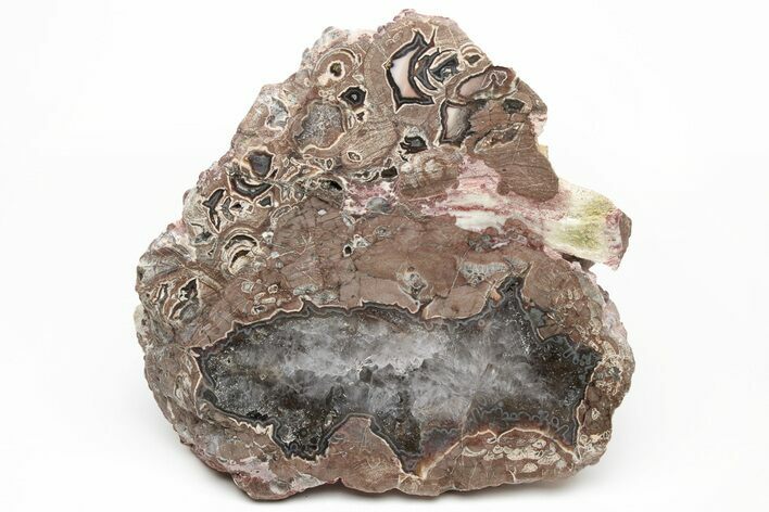 Polished Baker Ranch Thunderegg (Half) - New Mexico #217136